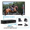 Double Input YPbPr/VGA to HDTV Port Converter Adapter with Easy Use ButtonSupports Multiple Resolution Output view 2