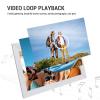 16.7 Inch Large WiFi Digital Picture Frame, 1920 x 1080 HD LED Built in Dual Speaker System and G Sensor, Smart Cloud Photo Frame for Share Photos Videos Instantly view 4