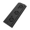 Angoily Game Console Cooling Fan with Temperature Bracket for One Triple USB Ports Hub Wind Settings Includes Light Bar for Unique Look view 1