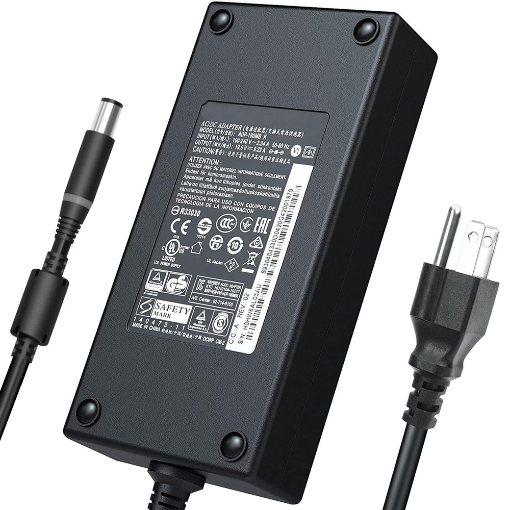 180W AC Charger for Dell Precision 15 7000 7520 7530 7510 7540 7550 7560 7730 5530 Laptop Adapter Power Supply
