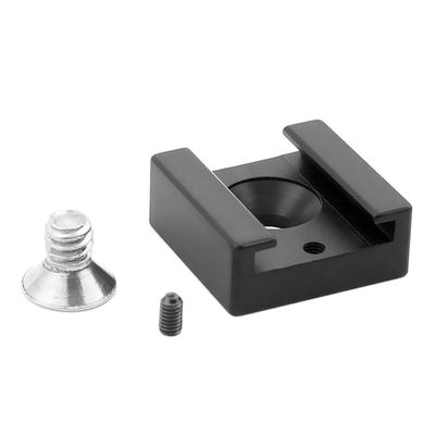 Cold Shoe Mount Adapter On-Camera Mount Adapter for for DSLR Camera for LED Video Microphone Monitor