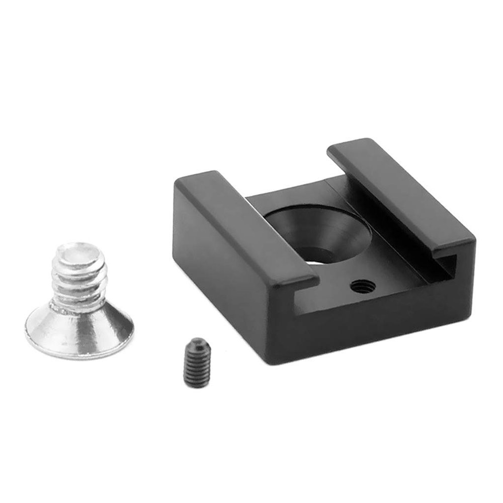 Cold Shoe Mount Adapter On-Camera Mount Adapter for for DSLR Camera for LED Video Microphone Monitor
