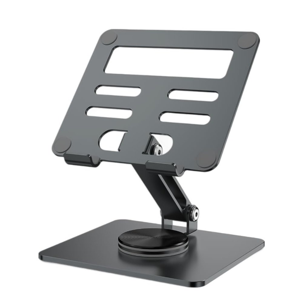 ESTCNK Modern Metal Desk Mount Tablets Stand for Desk,Stable Tablets Holder with Heavy and Thickened Metal Base for Smartphones