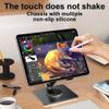 ESTCNK Modern Metal Desk Mount Tablets Stand for Desk,Stable Tablets Holder with Heavy and Thickened Metal Base for Smartphones view 2
