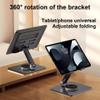 ESTCNK Modern Metal Desk Mount Tablets Stand for Desk,Stable Tablets Holder with Heavy and Thickened Metal Base for Smartphones view 3