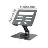 ESTCNK Modern Metal Desk Mount Tablets Stand for Desk,Stable Tablets Holder with Heavy and Thickened Metal Base for Smartphones view 4
