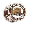3Pcs Don't Worry I Hugged It First Sticker Funny Chainsaw Logger Gift for Arborists and Woodworkers Don't Worry I Hugged It First Stickers Car Decal for Laptop Water Bottle Toolbox Phone Case 3" view 1