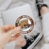 3Pcs Don't Worry I Hugged It First Sticker Funny Chainsaw Logger Gift for Arborists and Woodworkers Don't Worry I Hugged It First Stickers Car Decal for Laptop Water Bottle Toolbox Phone Case 3" view 2