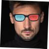 STOBOK 3D Movie Glasses Plastic Eyewear for TV Projector and Mobile Use Universal Fit for Men and Women view 4