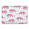 Case Compatible with MacBook Air 13 Inch 2022 2021 2020 2019 2018 Release Model A2337 M1 M2 A2681, Art Protector Cover for Air13 Retina Display with Touch ID-Pink Leopard view 2