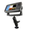 MLWSKERTY Marine Kayak Electronic Fish Finder Mount Fishfinder Plate Rotating GPSMAP Supporter view 2
