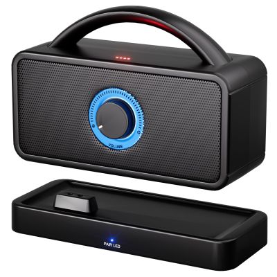 SavvyBloom 5.8 GHz Wireless TV Speakers for Hard of Hearing Seniors, Portable TV Speakers for Smart TV, No More Struggling for Volume, No Sound Lag, 5 Cables Include to Connect TV