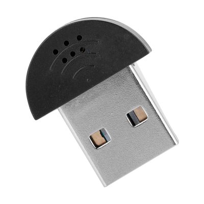 Gegong Mini USB Microphone Portable Computer Mic Noise Reduction Plug Play PC Laptop Recording Audio Adapter Compact USB 2.0 Voice Recognition Compatible (Black)