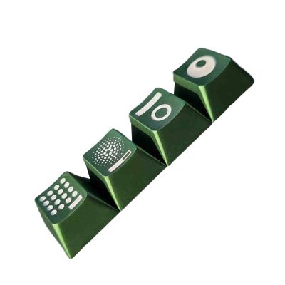 Aluminum Keycap Unique Color Finish Keycaps for Mechanical Keyboards for Programmers and Gamers