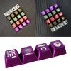 Aluminum Keycap Unique Color Finish Keycaps for Mechanical Keyboards for Programmers and Gamers view 2