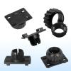 4PCS Tightening Nut with 4 Button Lock Replacement 17mm Ball Joint Mount Socket for Carplay Screen Phone Holder Backup Camera Monitor GPS Car Auto Stereo view 2