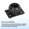 4PCS Tightening Nut with 4 Button Lock Replacement 17mm Ball Joint Mount Socket for Carplay Screen Phone Holder Backup Camera Monitor GPS Car Auto Stereo view 4