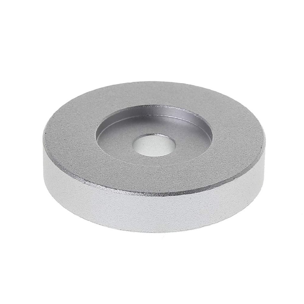 45 RPM Adapter Solid Aluminum 7 Inch Record 45 RPM Record Turntable Adapter For Most Record Turntables