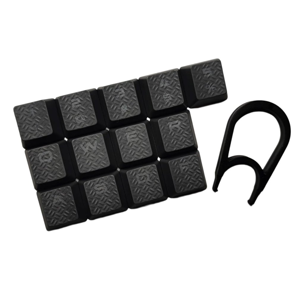 13 Key Keycaps Set with Anti Slip Texture and Backlights for K70 RGBK70 K95 K90 K65 Precise Typing and Gaming Comfort