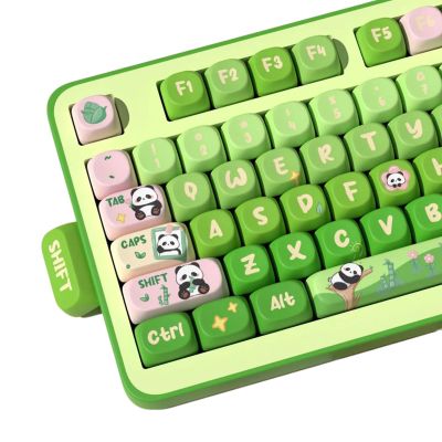 131 Key Keycaps Candy Bear Theme for Mechanical Keyboards Fade Heat Sublimated Print