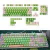 131 Key Keycaps Candy Bear Theme for Mechanical Keyboards Fade Heat Sublimated Print view 2
