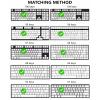131 Key Keycaps Candy Bear Theme for Mechanical Keyboards Fade Heat Sublimated Print view 3