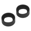 Comfortable Rubber Stereo Microscope Eyepiece Eyeshields, Foldable Flat Angle Eyecup, Clear Vision, with 44mm Diameter for 40-42mm Interface view 4