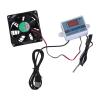 USB Quiet Cabinet Fan For Cabinets With 0-40 Thermostat Control Low Noise Cooling Fan 5V1A Input 110cm USB Cable view 3