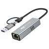 USB 5Ghz Gigabit Ethernet Adapter with USB3.0 and Type C Port for Fast and Stable Internet Connection view 1