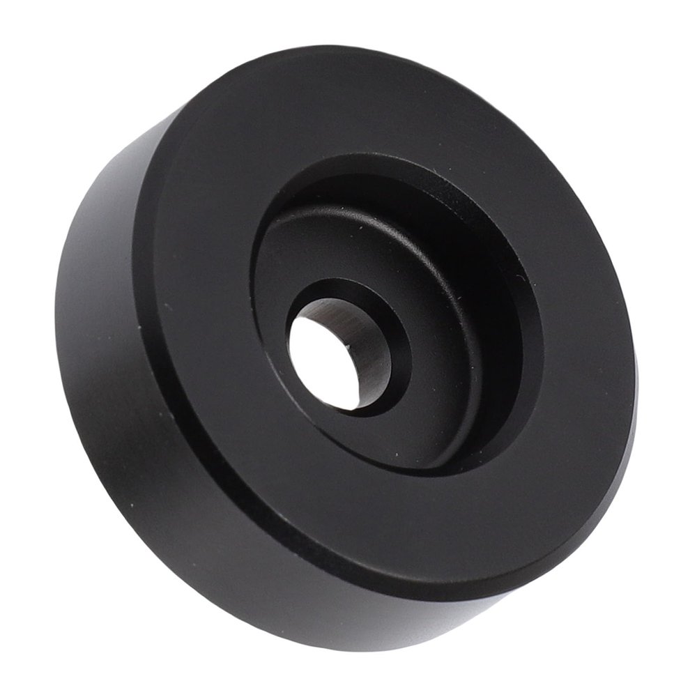 45 RPM Record Adapter Turntable Adapter Record Center Adapter for 7 Inch Records with Aluminum Alloy Slip Proof Snap in Design
