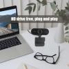 2K 1080P 720P 480P Webcam with Builts in Noise Reduction Microphones and Auto Focused for Video Conferencing and Streaming view 2