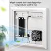 120mm 5V 1A USB Cooling Fan Systems With Temperature Control For Home Theater Cabinets And More view 2