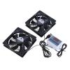 120mm 5V 1A USB Cooling Fan Systems With Temperature Control For Home Theater Cabinets And More view 4