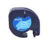 10PCS 12mm Label Tape 91201 Replace for Dymo Letratag XR Tape LT100h Label Black on White for Dymo Letratag Cartridge lt-100h Maker(Black on Blue) view 1
