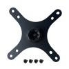 Adjustable Portable Monitors Bracket Plate Supports 17mm Head 75x75mm 100x100mm Wall Mount Arm Mount Stand view 1