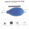 IWOWHERO Microfiber Fan Duster Mini Squeeze Ball Pump Air Blower Duster for Electronics Camera view 4