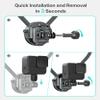 Leaplumin Neck Mount for Action Camera, POV Stabilizer with Chest Mount - Quick Release System for Ergonomic, Hands-Free Filming of Skiing, Travel Vlogging view 4