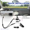 SZSAUTO Vehicle Antenna Splitter DIN Male to Double DIN Female Car FM AM Radio Antenna Adapter Splitter Cable for Car Truck SUV Audio Radio Stereo Head Unit Receiver Antennas view 3