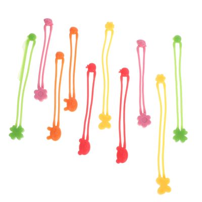 ABOOFAN 10pcs Lunch Wrap Bands Thick Elastic Bands for Multi-use Silicone Straps for Fixing