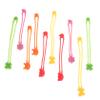 ABOOFAN 10pcs Lunch Wrap Bands Thick Elastic Bands for Multi-use Silicone Straps for Fixing view 1