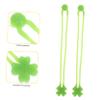 ABOOFAN 10pcs Lunch Wrap Bands Thick Elastic Bands for Multi-use Silicone Straps for Fixing view 3