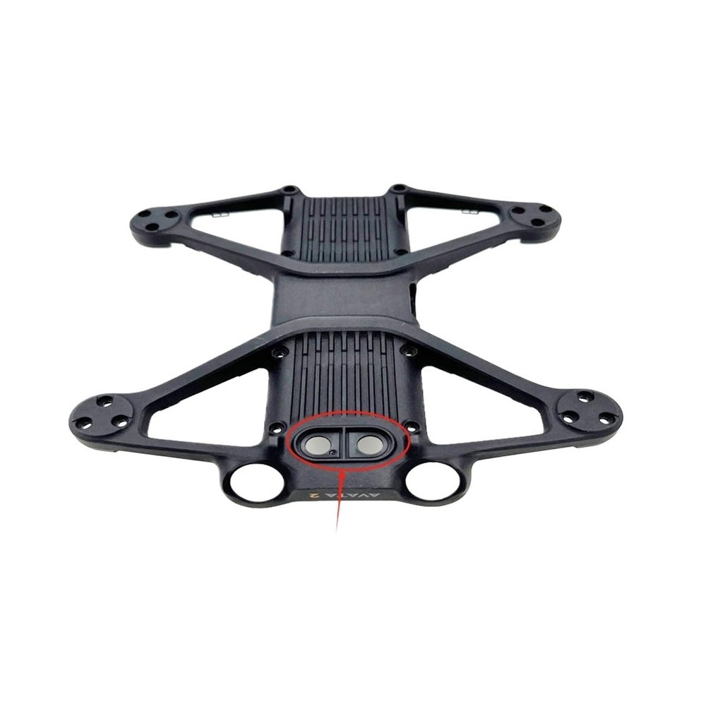 Compatible for DJI Avata 2 Propeller Guard Bottom Shell Lower Plastic Cover/Case Spare Parts(Bottom no Glass)
