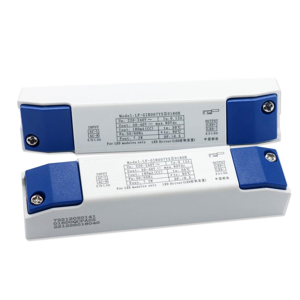 5.4W 6.4W 7.2W LED Driver Power Adapter AC220V-240V DC30-40V 1PCS(5.4W 30-40V 135mA)