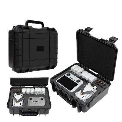vamarads Portable Storage Bag Shoulder Travel Carring Case Handheld Case Compatible For Mavic Mini 3 Pro Drone Accessories(Mini 3-3 Pro Black)