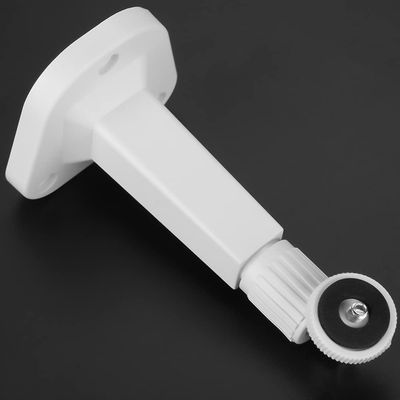 Surveillance Camera Stand Sturdy Metal Construction 360 Degree Angle Adjustable for Indoor and Outdoor Use - White