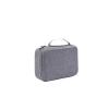 vamarads Storage Bag Mini Portable Handbag Outdoor Travel Carrying Case Compatible For DJI RC N3 Neo Controller Drone Accessories(Grey red) view 4