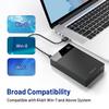 Kinhank 12tb Retro Gaming Hard Drive with 96000+ Games,Retro Game Console with 400+ Emulators,Emulator Hard Drive for PC Compatible with Win-7/8/10/11,Valentine's Day Gifts for Men view 3