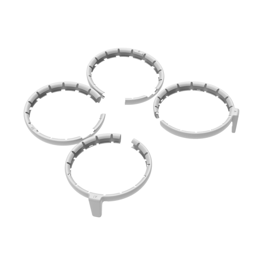 Compatible for DJI Flip Drone Propeller Guard Case Quick Release Arms Anti Drop Full Surround Bumper Rings Protector Cover Accessories(Gray)