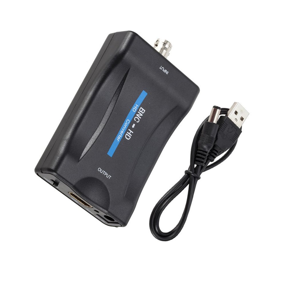 Ywmsfl 1080P Output BNC to Multimedia Interfaces Converter for Analog Video from CCTV Cameras and VCRs with USB Power Cord