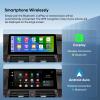 12.3 Inch Car Stereo for for BMW X5 E70 X6 E71 (2011-2013) CIC System, Wireless CarPlay Android Auto Upgrade Factory Radio System Bluetooth IPS Glass to Glass Touch Screen view 4